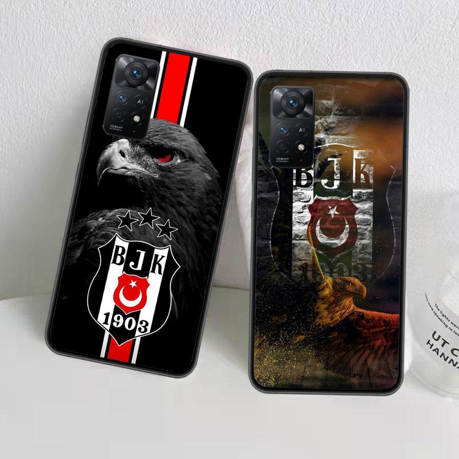 Fashion Besiktas BJK Phone Case For Redmi 13C 14C Note 13 14 Pro 5G Plus 12 12C 10 10A 10C 9 9A 9C 9T 8 8A K70 Pro Xiaomi Cover