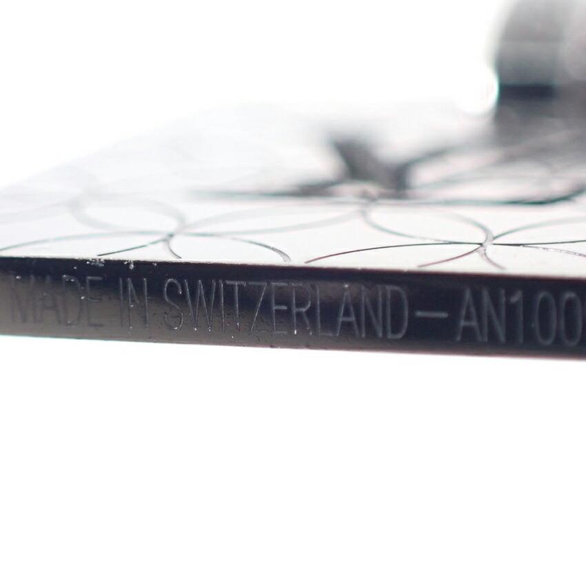 [Used] Louis Vuitton/Louis Vuitton Pendantif Champs Elysees Black LV Logo Necklace/g499-30