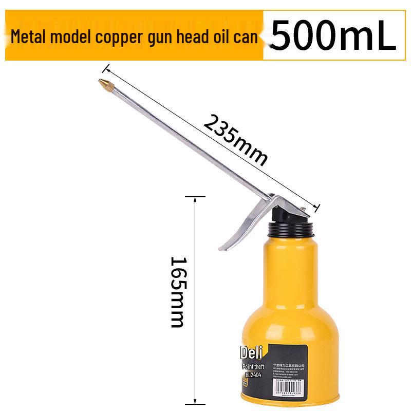 Deli High-Pressure Manual Oil Drip and Lubricant Can