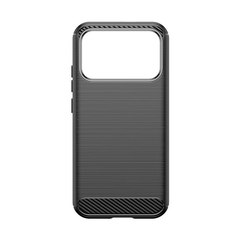For Cover Xiaomi Poco F8 Pro Case Poco F8 Pro Shockproof Anti-knock Soft Silicone Carbon Fiber Back Case For Poco F8 Pro Case