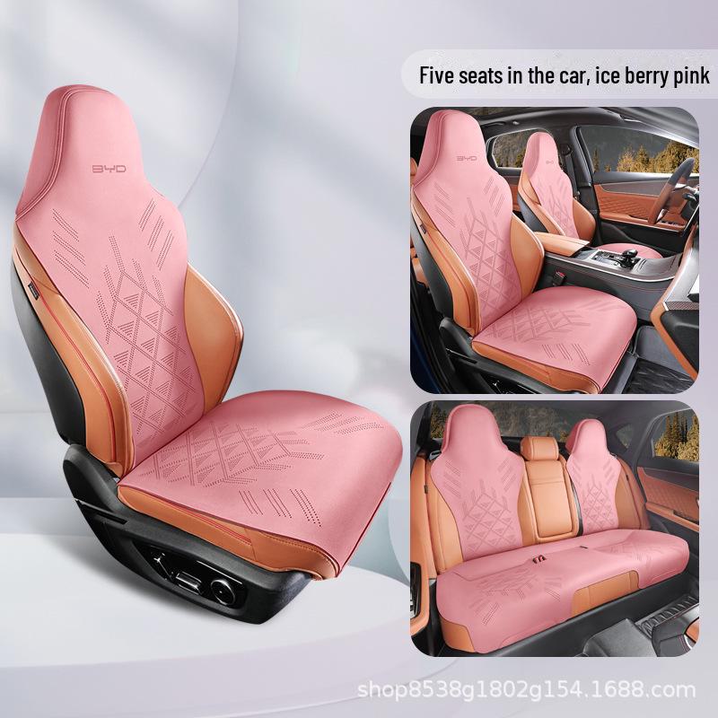 

Чехол на сиденье из замши BYD Han DMI - Дышащий, Полуоблегающий, Подушка для любого сезона. Specially Designed for Vehicle