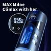 New Digital Display Automatic Heated Sucking Male Vibration Blowjob Masturbation Equipment Machine Sex Toys Adult Goods for Man Masturbators Cup