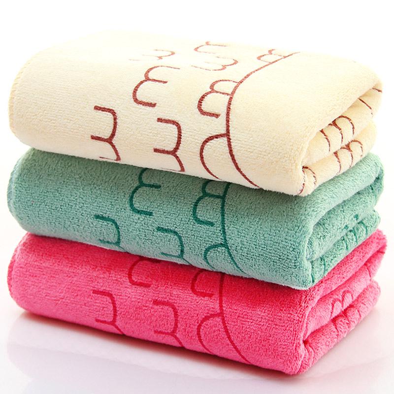 

Dry Hair Towels New Style Gifts and Daily Necessities Micro-fiber Towels 75*35