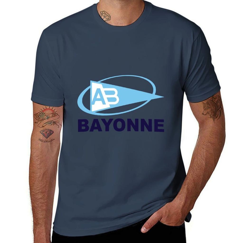 Aviron Bayonnais Logo T-Shirt Streetwear Lässiges T-Shirt