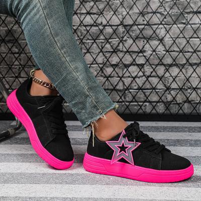 22 Herbst neue fünfzackige Plateau-Skateboardschuhe Studenten Freizeitsport-Schuhe