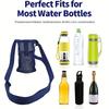 Water Bottle Mesh Cup Pouch Shoulder Carrier Mug Holder Bag Portable Mobile Phone Carry Bag for Outdoor Sports Camping
