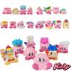 Mini 8pcs Kirby Figure Set Car Doll Cake Baking Ornament Anime Models Gifts Kids