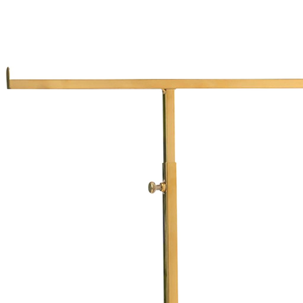 Display Stand T Shaped Adjustable Height Jewelry Organizer Stand Hanging Jewelry Stand Handbag Display Stand for Boutique Store