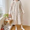 Frühling-Herbst Baumwolle Schwangerschaft Still Nachthemd Kleid für Schwangere Frauen