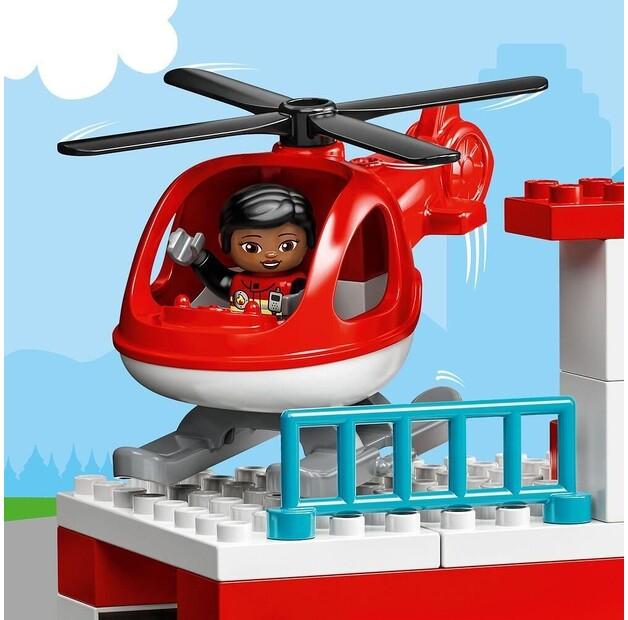 LEGO DUPLO 10970 Fire Station and Helicopter with Sound