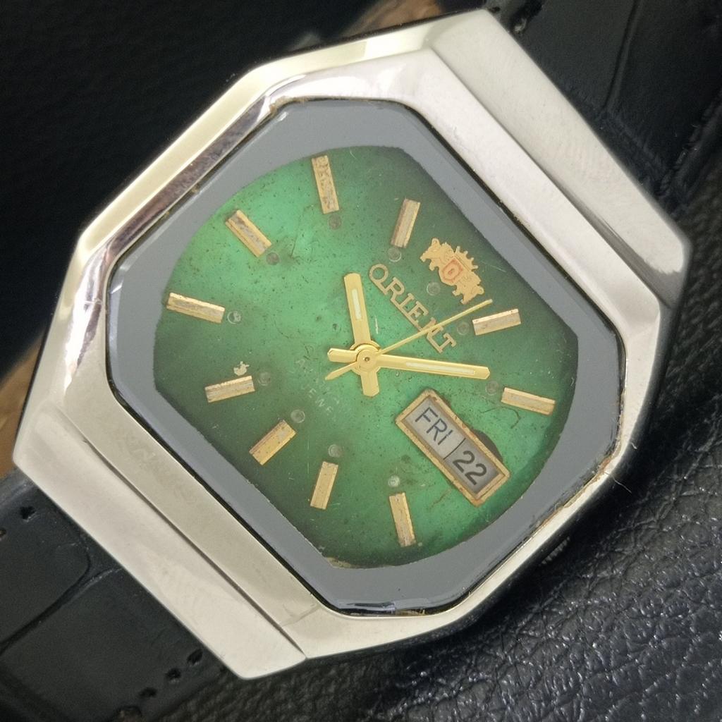 

ORIENT AUTOMATIC 46941 VINTAGE JAPAN MENS ORIGINAL DIAL WATCH a703431-1 R213c-a703431