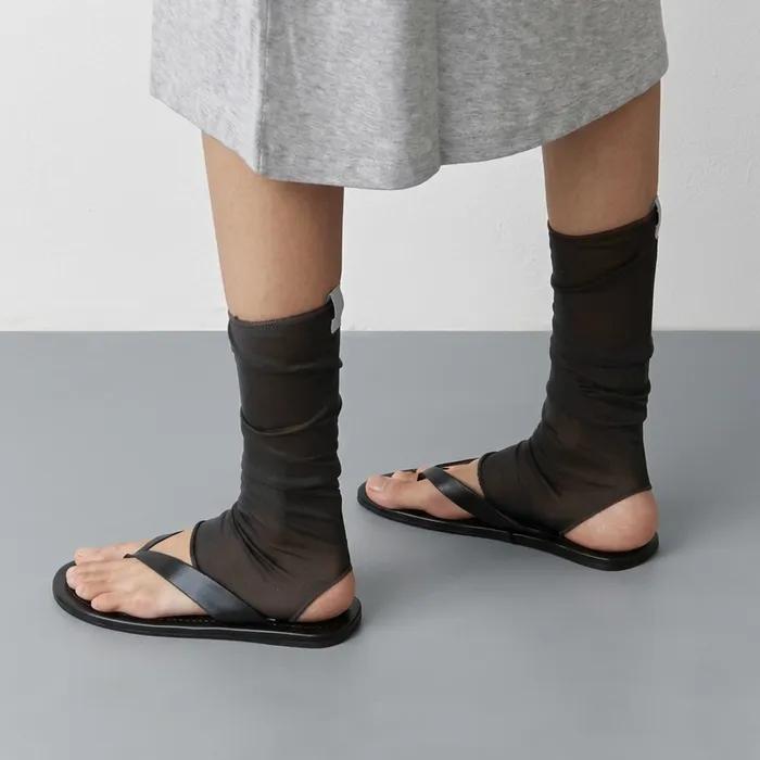 NEUTRAL OPEN-TOE SOCKS (3Colors)