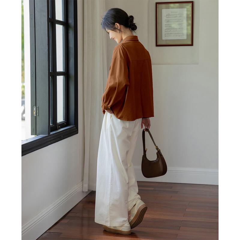 Women's Brushed Casual Shirt Jacket