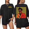 T-shirt Décontracté Ample, Mode Hip Hop Streetwear, Merch Album Starboy de The Weeknd T-shirt Graphique Mode