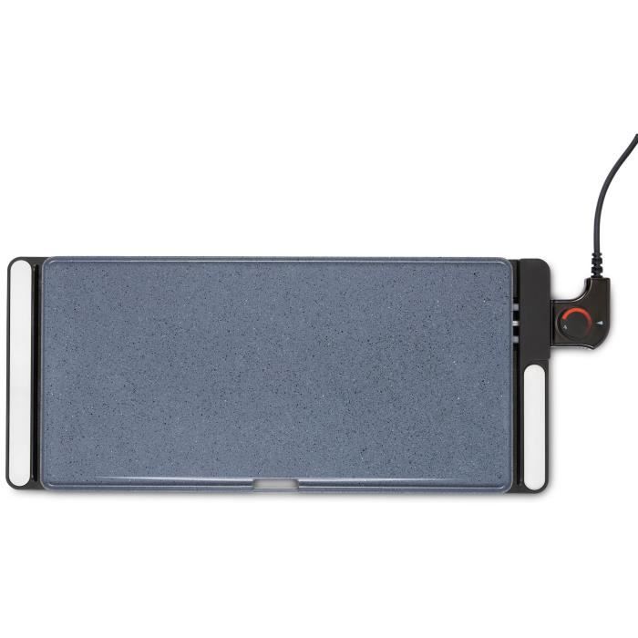 Ceramic Coating Griddle - LIVOO - DOC320 - 2200W - Removable Cast Aluminum Plate - Adjustable Thermostat