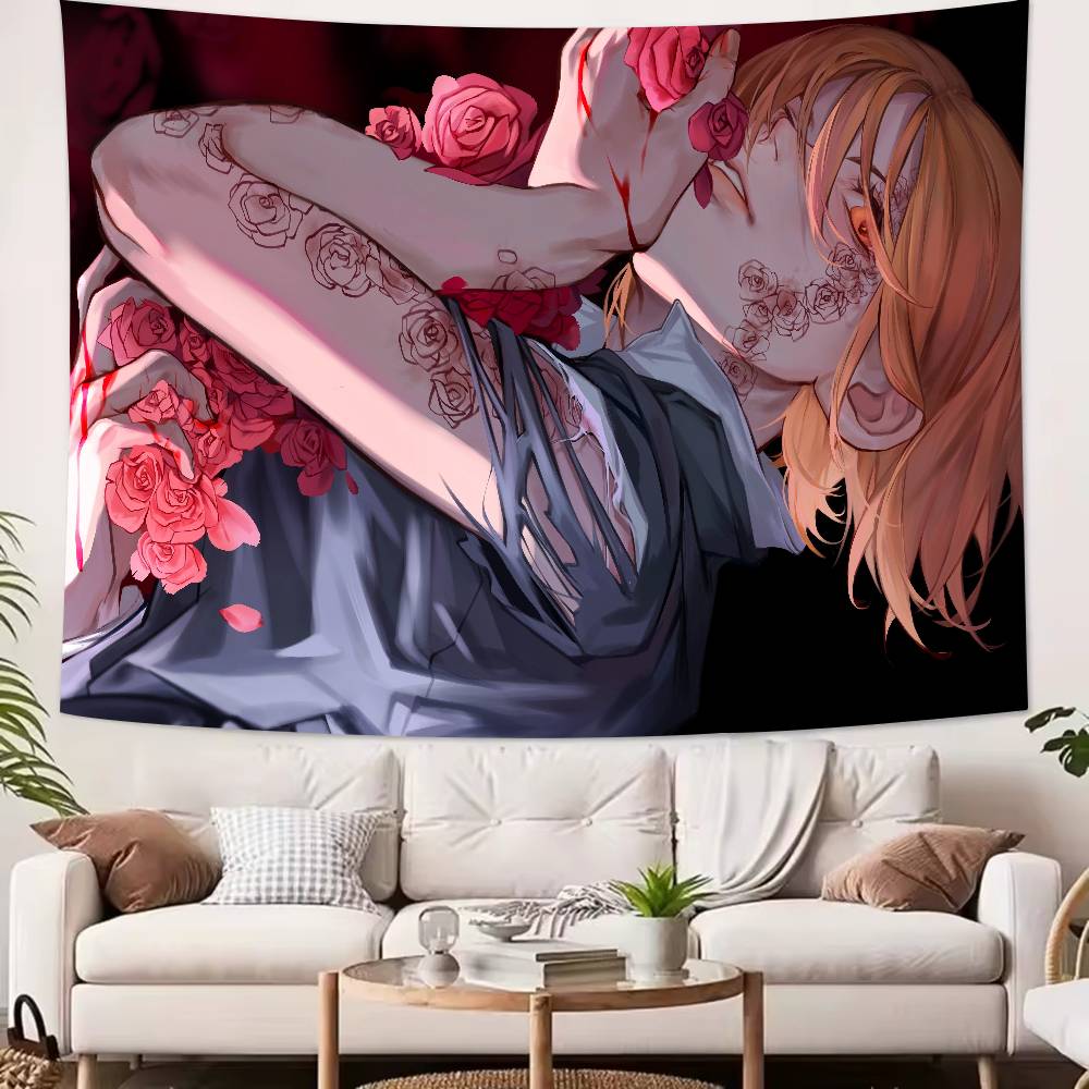 Cool Hot JJujutsuS KKaisen Tapestry Decoration Bedroom Dormitory Background Cloth Holiday Home Party Living Room Club Tapestry