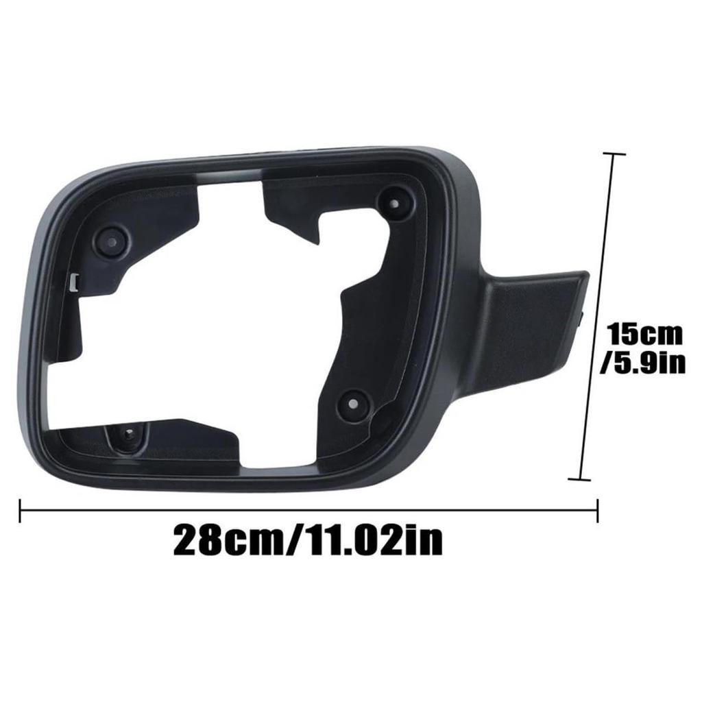 Rearview Mirror Car Door Wing Mirror Frame for Ford Explorer 2011 2012 2013 2014 2015 2016 2017 2018 2019(Right)