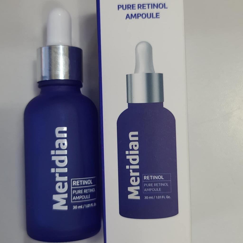 Meridian Pure Collagen / Pure Retinol / Glutathione Glow Ampoule 30ml, Moisturizing, Korean Cosmetics, Kbeauty, Sample