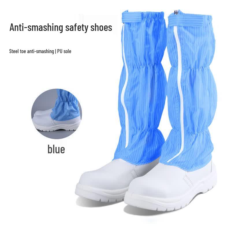 CAMCLEAN Anti-static High-Top Cleanroom Safety Shoes 41