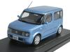 IXO Nissan Cube Z11 2003 Light Blue 1/43