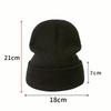 Keep Warm Skullcap Candy Colored Knitted Hat Simple Beanies Cap  for Autumn Winter