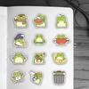 50-Piece Little Frog Stickers for Water Bottles, Phone Cases & Laptops