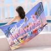 B-Bt-21 Group Cartoon Anime Big Microfiber Beach Towels Quick Dry Towel Sand Beach Towels Pool Towel for Travel Swim Pool Yoga