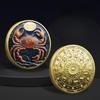 Pamětní mince Dvanácti souhvězdí, Kovové barevné pamětní medaile pro zahraniční obchod, Sběratelské mince souhvězdí