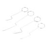 4Pcs Locksmith Tool Kit With Hooks Suitable For Beginners To Practice Locksmith Training Disassembly And Pickin