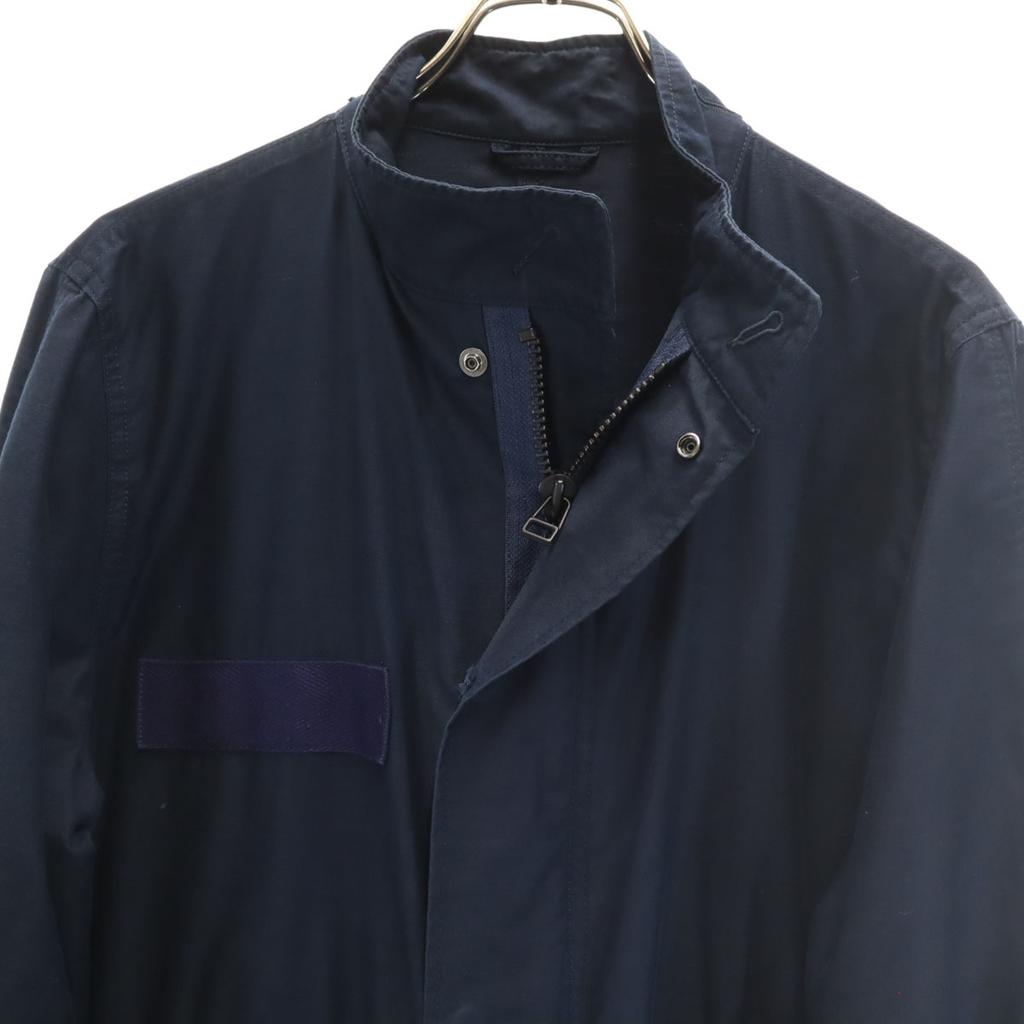 SOPHNET. made in Japan Stand collar Military coat M Navy Men's Used