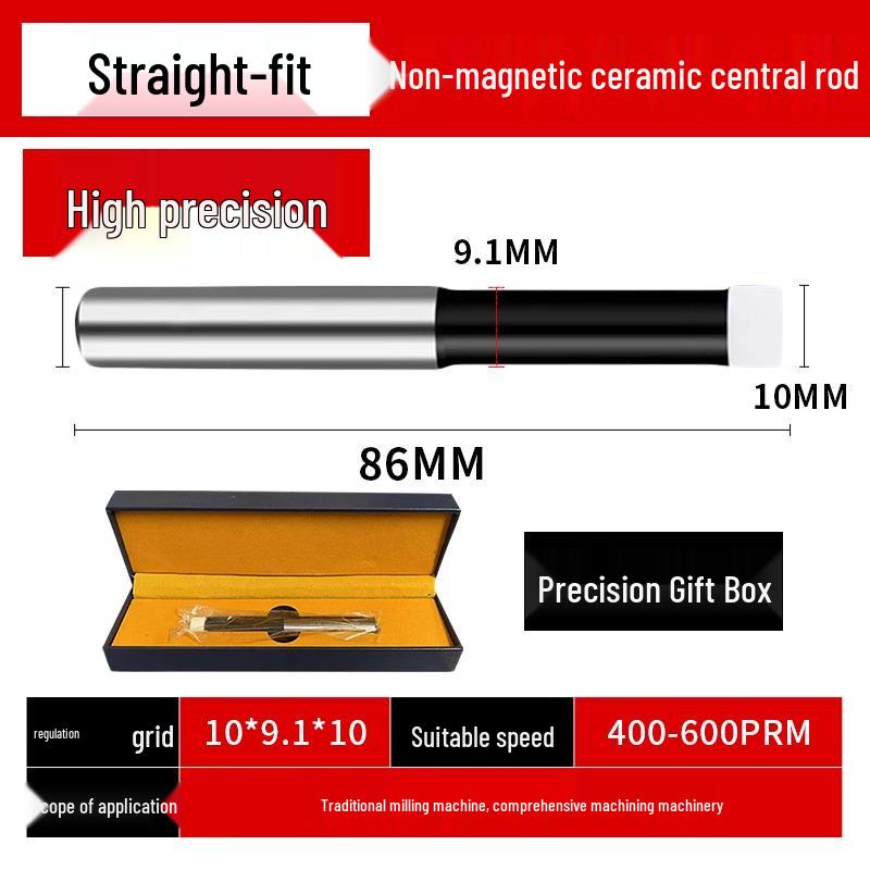 High-Precision Non-Magnetic Ceramic Optical CNC Edge Finder Tool