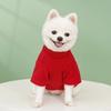 Warm Small Dog Hoodies Solid Color Dog Winter Clothing New Puppy Sweatshirt  for Cold Weather