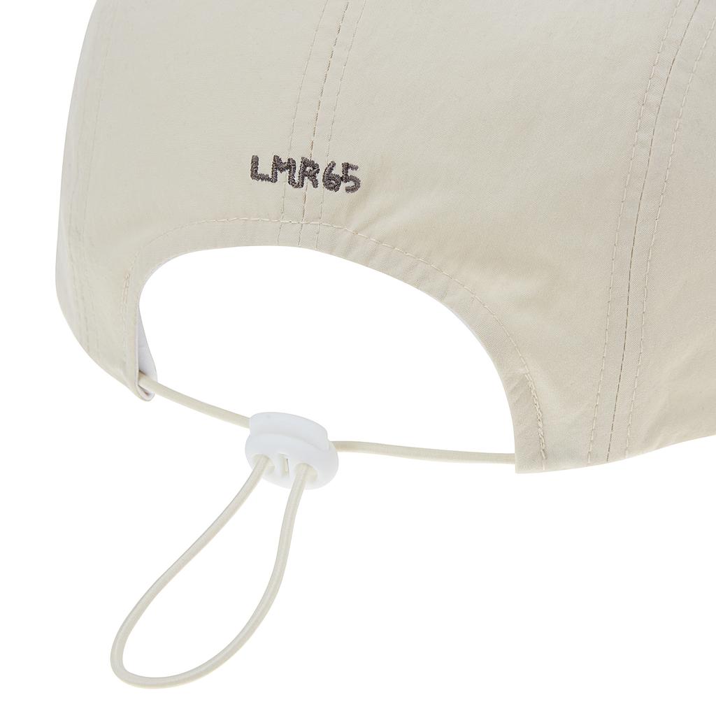 LMR Lettering Light Camp Cap Ivory