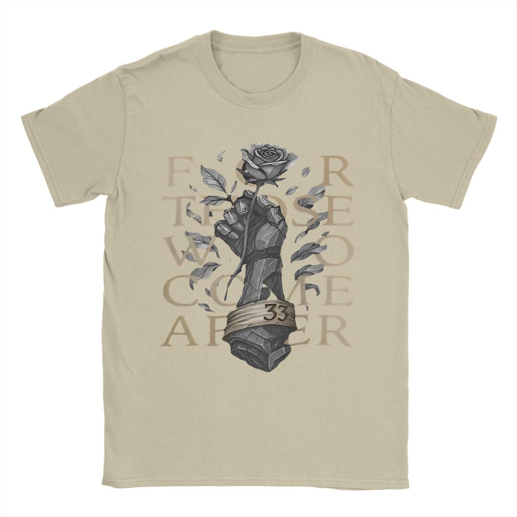 Unisexs Womens Gustave Clair Obscur  Expedition 33 T Shirt Cotton Printed TShirt  Top Clothing