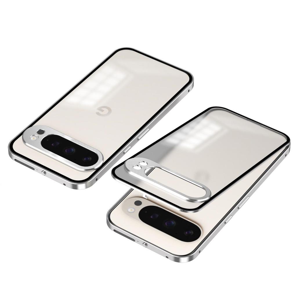 Google Pixel 10 Pro XL Magnetic Matte Metal Frame Snap-On Case