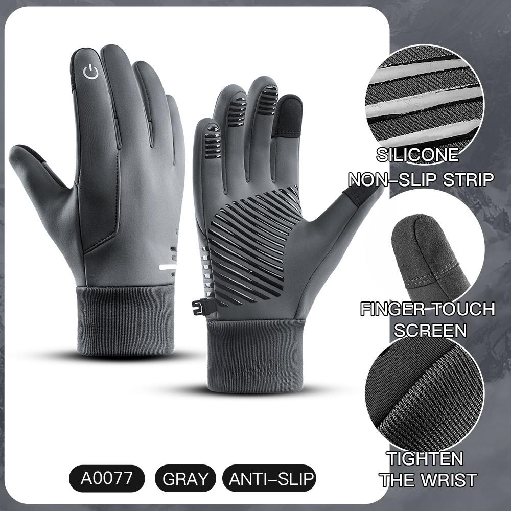 

Electric Cycling Gloves Touch Screen Breathable Warm High Dexterity Excellent Grip for Mountain Climbing S