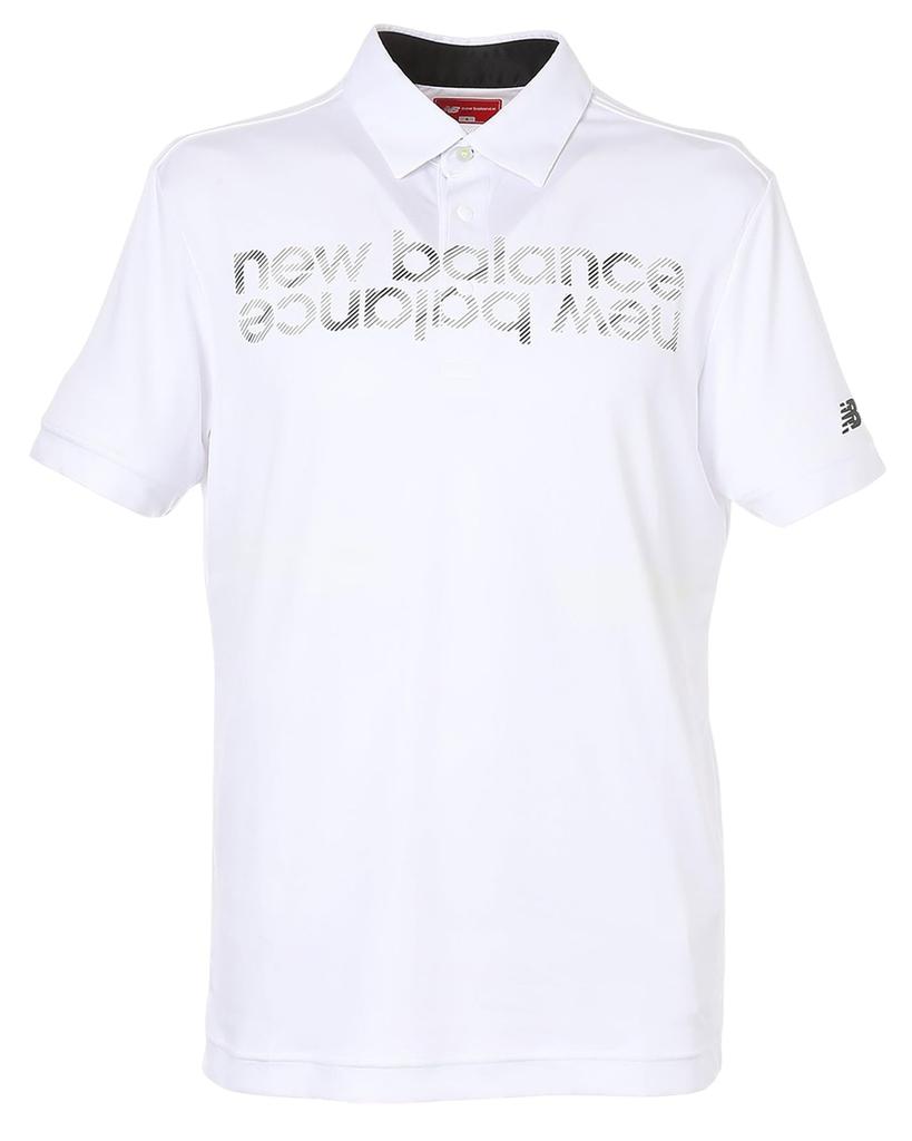 Golf Poloshirt 5 [New Balance] Kurzarm (Dehnbar & Kühlend) / Herren / 012-6168006 030_Weiß [L]