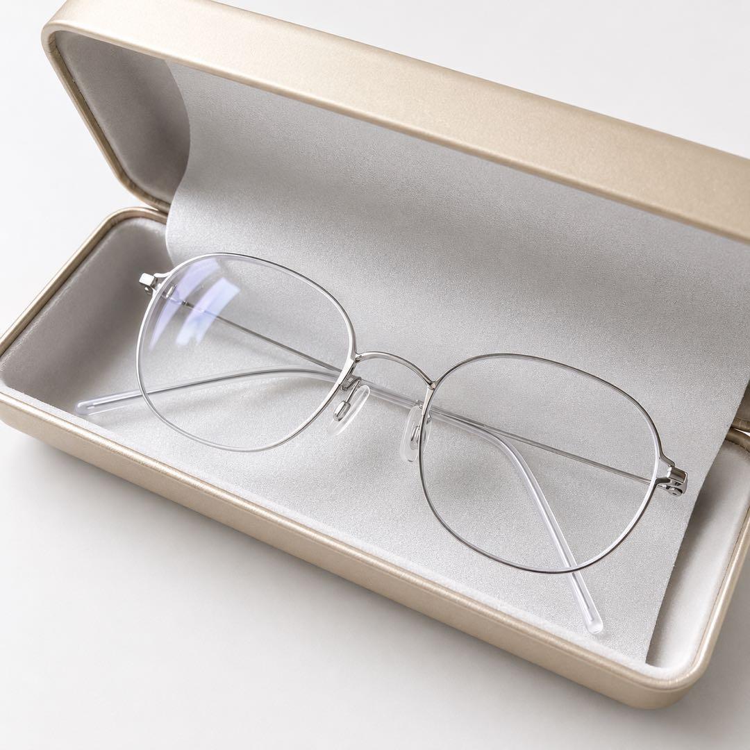 Used [JINS] Titanium glasses frame UTN-255 [Super good condition]