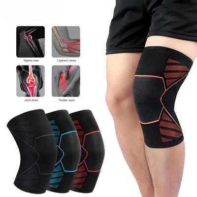1Pcs Knee Brace Support Compression Sleeves for Running, Pain Relief, Injury Recovery, Basketball and More Sports