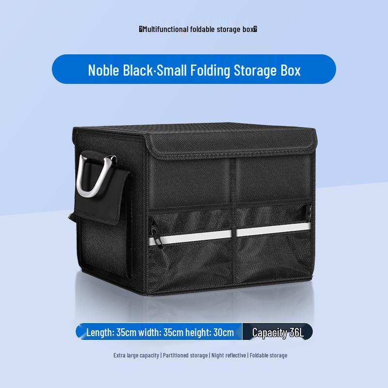 Portable Cross-Border Car Trunk Storage Box - Large Capacity & Foldable