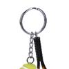 Fashion Metal Creative 3D Tennis Rackets Ball Key Chain Key Ring Gift Keychains