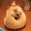 New Plush Capybara Sleeping Pillow Cartoon Capibara Cushion for Office Chair Waist Backrest Sofa Home Decor Gifts