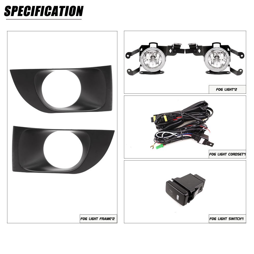 Fog Light Kit for Toyota Probox (13): Headlight, Bumper Light, Daytime Running Light, Assembly