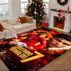 1PC Man United Soccer Action Rug Game Carpet, Floor Mat for Bedroom Living Room Entryway Rug, Home Decor Idea Gift for Christmas birthday