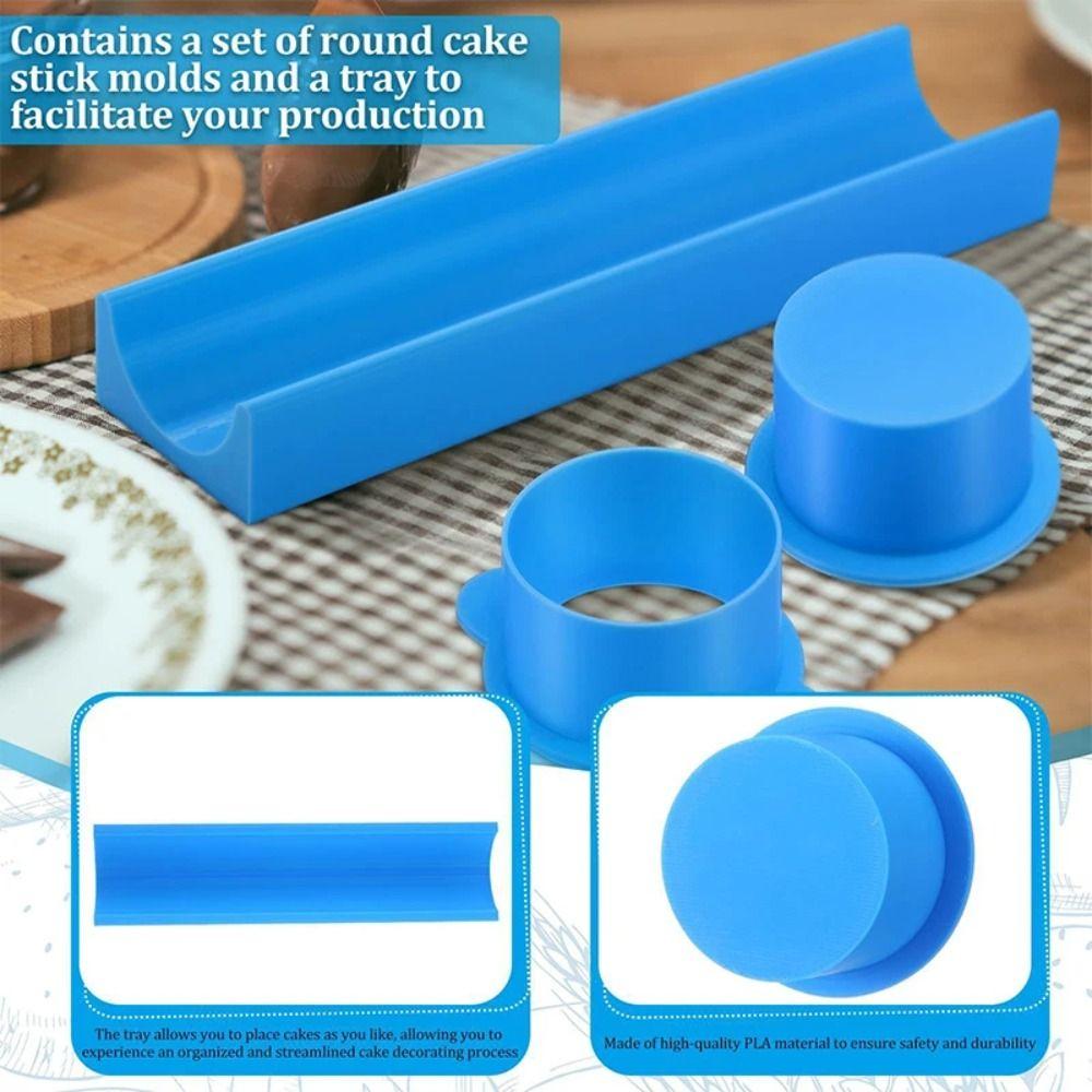 Nonstick Cake Lolly Mold Set Round Shape Baking Molds Thick Cake Circle Maker  Birthday Parties