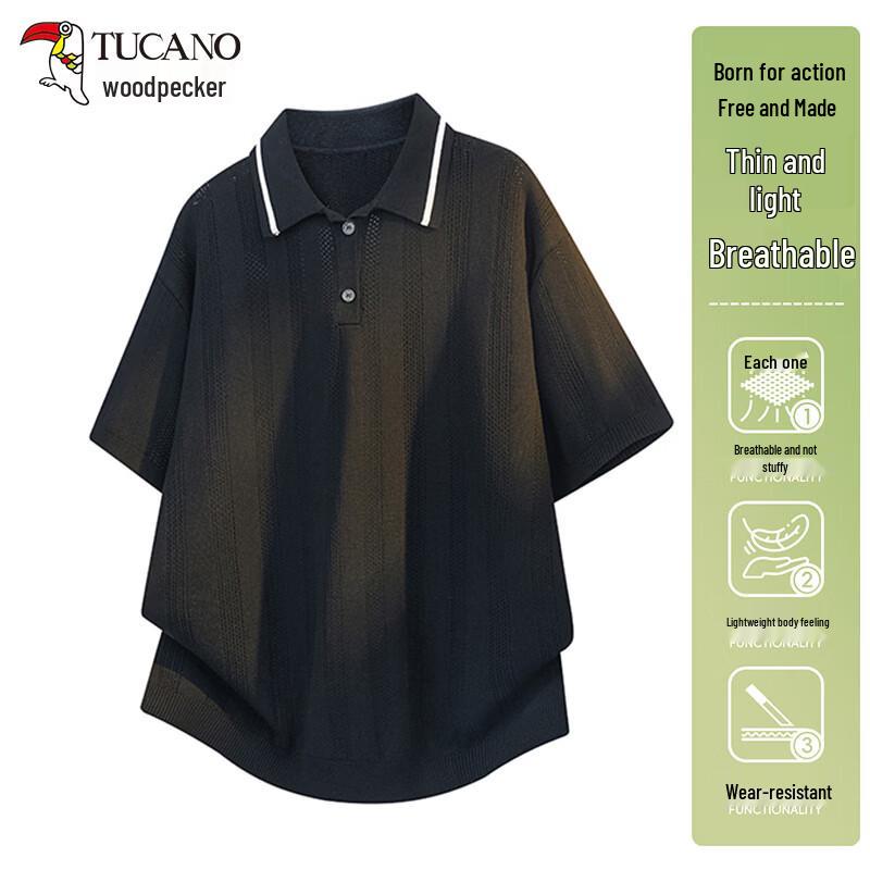 TUCANO Women s 2026 Summer Knitted POLO T-Shirt M