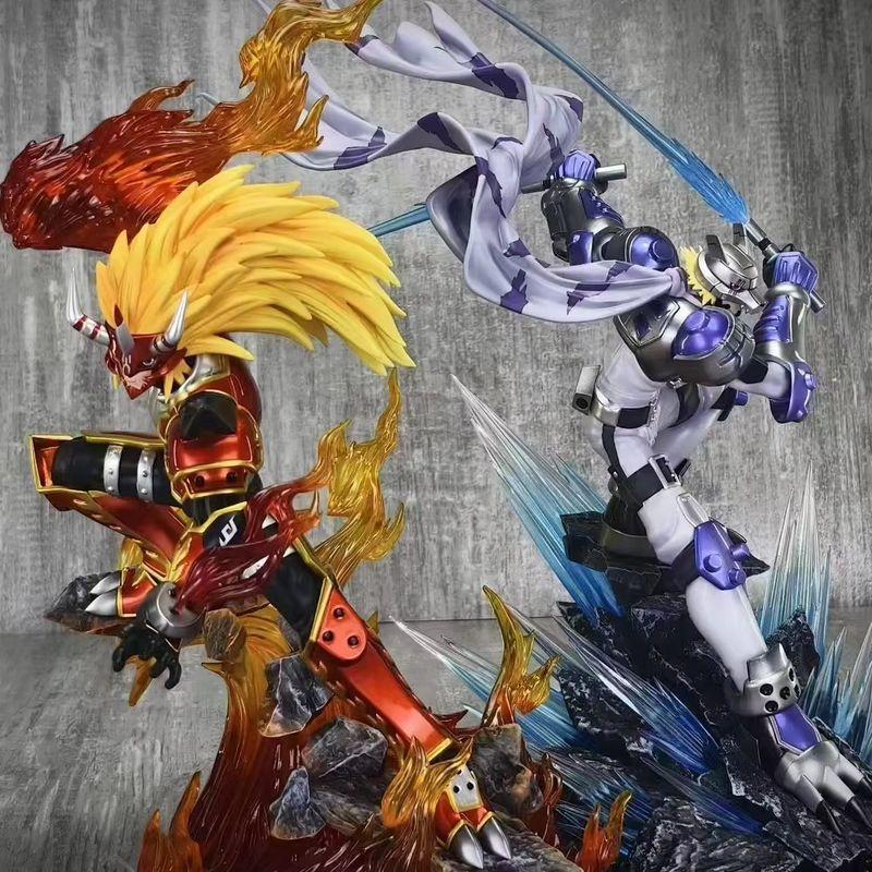 New Digimon Adventure Anime Figures Vulcan Beas Wolves And Beasts Doll Pvc Statue Collection Model Decoration Toy Xmas Gift