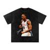 Tyrese Maxey Philadelphia T Shirt Vintage Graphic Washed Oversized Autograph Tee