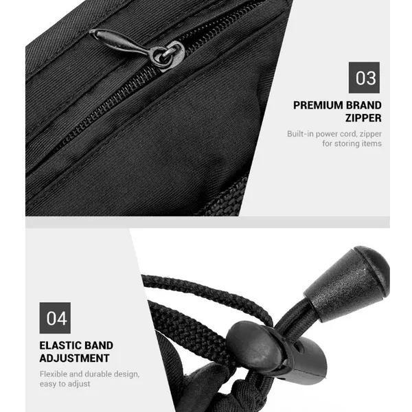 Patobulintos elektrinės šildomos pirštinės, skirtos slidinėjimui lauke, 3 lygių temperatūros reguliavimas, žieminės šiltos vandeniui atsparios pirštinės