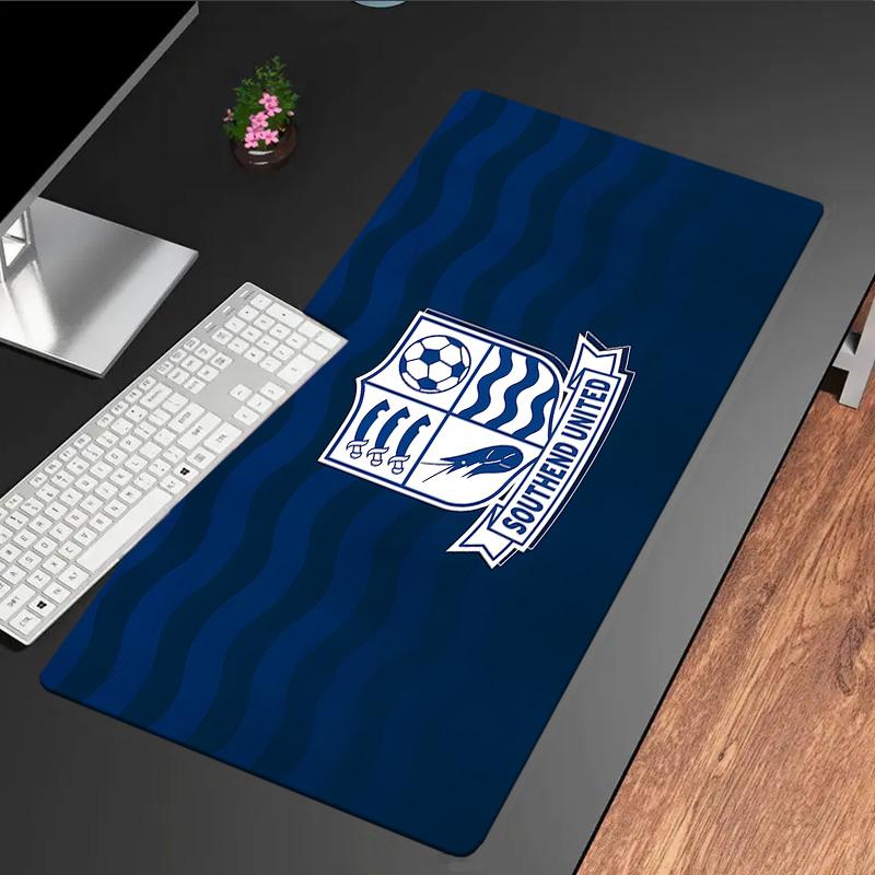 Southend Crest Design Mouse Pad, Rubber Base, Mouse Pad for Gamers and Office Use, Gaming Desk , Easy To Clean Mat Christmas fan gifts